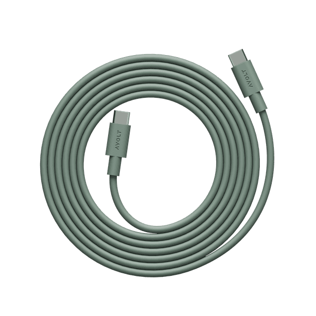Kabel 1 Usb C Do Ładowania Usb C, 2 M - Zielony - Avolt