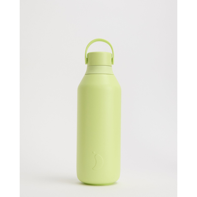 Butelka termiczna Chilly's Series 3, 500 ml, limonkowa (Limelite)