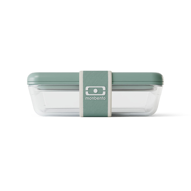 Monbento x Pyrex lunchbox szklany Pure - Green Natural