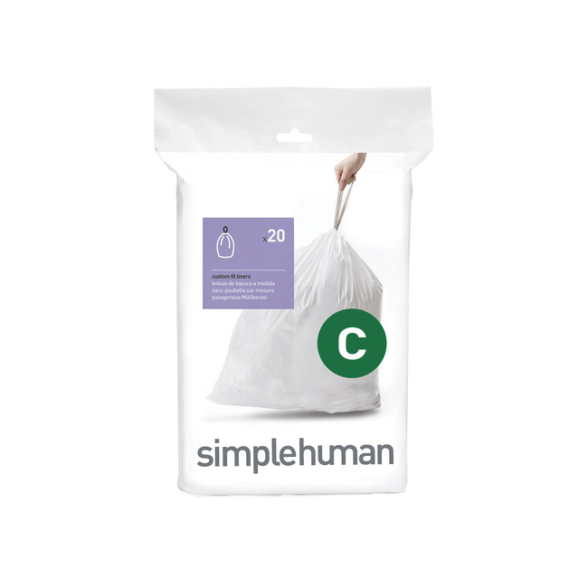 Worki na śmieci 10-12L, 20 szt - Simplehuman