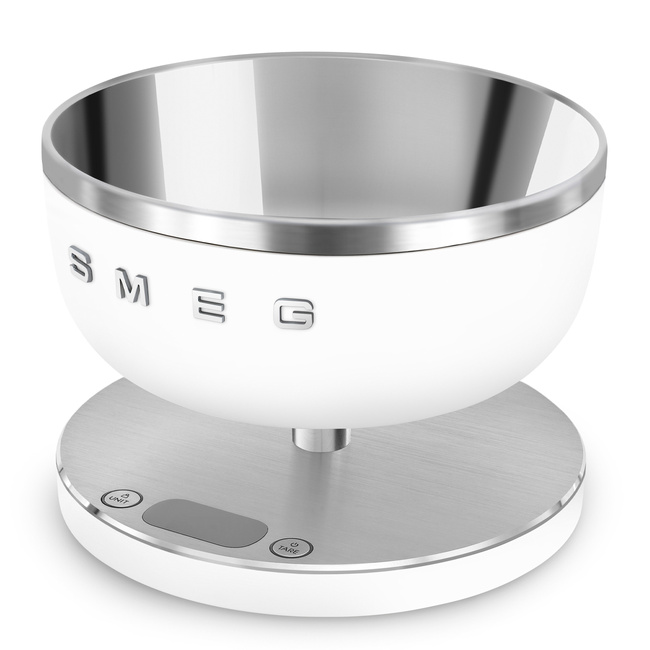 Smeg - Cyfrowa Waga Kuchennna Collezione Ksc01Whmww Biały