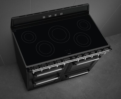 Smeg - Kuchnia wolnost, 110cm, Victoria, czarny Tr4110ibl2 Victoria