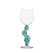 Kieliszki do wina Cactus Caribbean Blue - Ichendorf Milano