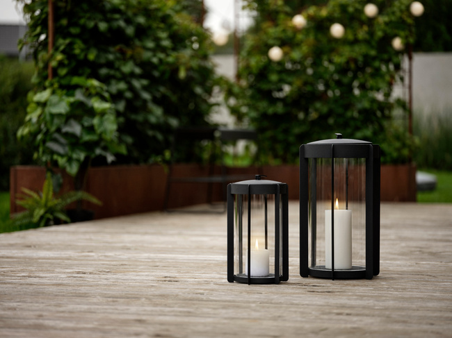 Lampion Zone Denmark Firefly 35 cm, czarny