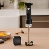 Bezprzewodowy blender ręczny KitchenAid Go z akcesoriami 5KHBRV75BM, czarny mat