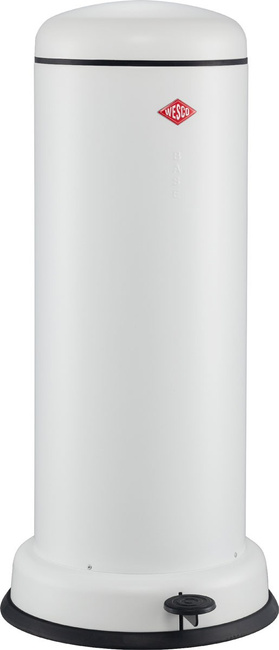Kosz na śmieci 30l biały mat Big BaseBoy - Wesco
