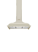 Smeg - Okap wyspowy, Cortina Cortina Kci19Poe Kremowy