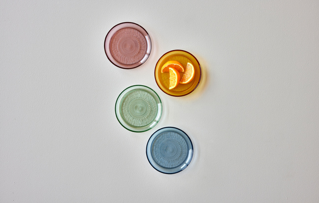 Talerz Kusintha 18 cm Amber - Bitz