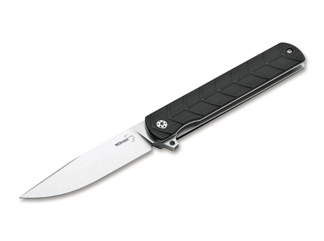 Böker Plus Legion - nóż składany Edc, stal 9Cr13CoMoV, G10, Linerlock, klips, etui, 20 cm