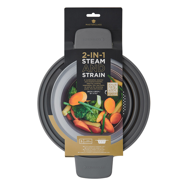 Durszlak Silikonowy, Składany - Masterclass