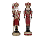 Zestaw 2 Figurek Dziadków Do Orzechów 35,5cm Mm - Merry Moments