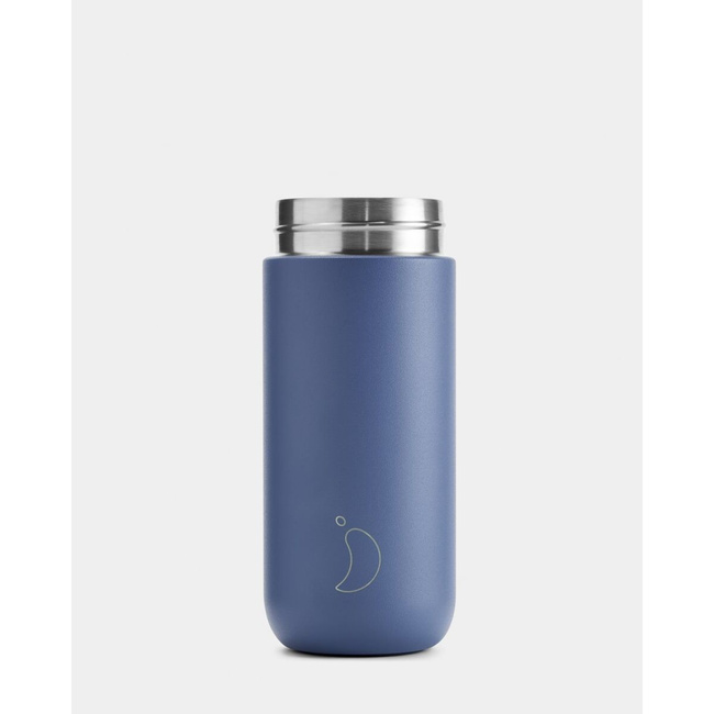 kubki termiczne z słomką 500 ml granatowe - Chilly's Bottles