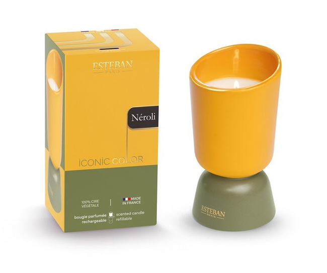 Świeca zapachowa 220g neroli Iconic color - Esteban
