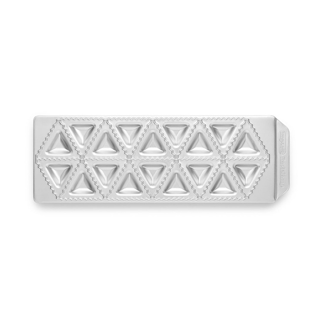 Płytka Do Trójkątnych Pierożków Tortelli 18 Szt. 60 Mm - Aluminium - Imperia - Imperia
