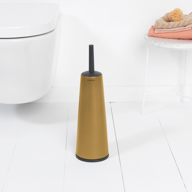 Szczotka do WC z obudową Brabantia Renew, Warm Gold