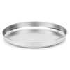 Forma okrągła do pieczenia pizzy stalowa z nieprzywierającą teksturą 32x3 cm – Steel pan