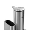 Automatyczny dozownik do mydła Simplehuman ST1086 z organizerem, 266 ml, stal szczotkowana