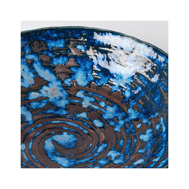 Miska 24 cm Copper Swirl - Made In Japan