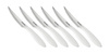 Nóż do steków Presto 12 cm, 6 szt., biały - Tescoma
