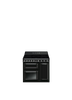 Smeg - Kuchnia wolnost., 90cm, Victoria, czarny Victoria Tr93Ibl2 Czarny.