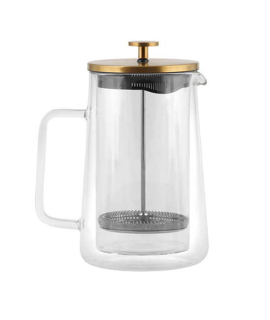 Zaparzacz do herbaty 1000 ml Diva złoty mat - Vialli design