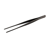 Szczypce/pęseta kuchenna 14 cm czarna - Ilsa