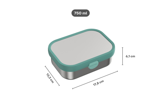 Lunchbox ze stali Mepal Campus Forest Friends 750 ml, leśne zwierzęta