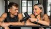 Extralink Massage Gymgun Fit 2.0 Lite | Pistolet do masażu | 4 głowice, 6 trybów