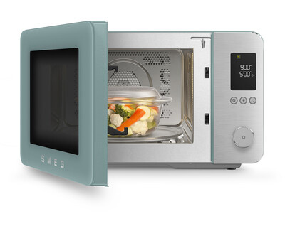 Smeg - Kuchenka mikrofalowa SDA Collezione - szmaragdowy