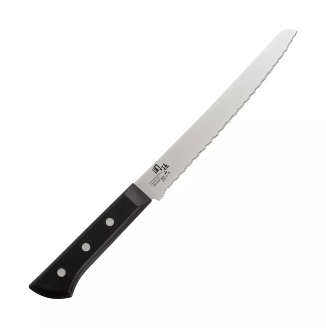 Nóż do mrożonek KAI Seki Magoroku Wakatake AB5426, ostrze ząbkowane 22 cm