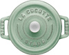 Mini Cocotte Mini Garnek Żeliwny Okrągły 250 Ml, Miętowy - Staub