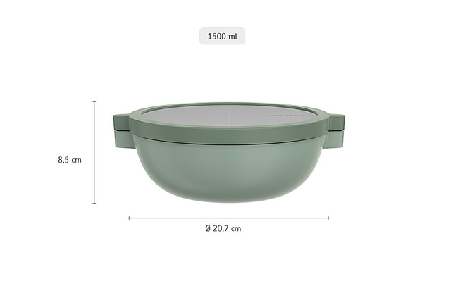 Miska Lunch Box Z Pokrywką Vita 2.0 Nordic Blue - Mepal