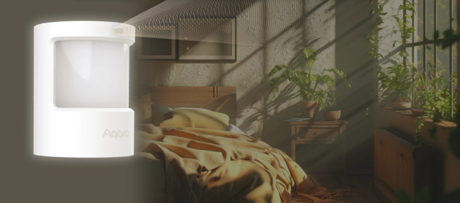 Aqara Motion and Light Sensor P2 | Czujnik światła i ruchu | Thread, Bluetooth 5.0
