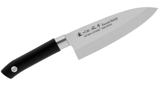 Satake Sword Smith Deba Nóż Kuchenny Japoński 16 Cm – Profesjonalny Do Obróbki Ryb