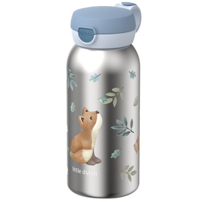 Butelki stalowe Flip Cap Campus 600 ml Forest Friends - Mepal