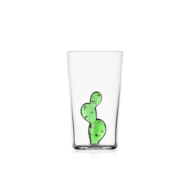 Szklanki do drinków Longdrink Cactus Green - Ichendorf Milano