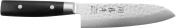 Nóż Santoku Yaxell Ran 30697, 16,5 cm, damast VG-10, rękojeść z mikarty