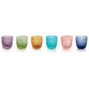 Zestaw 6 Kieliszków Kolorowe Tricot - Ivv