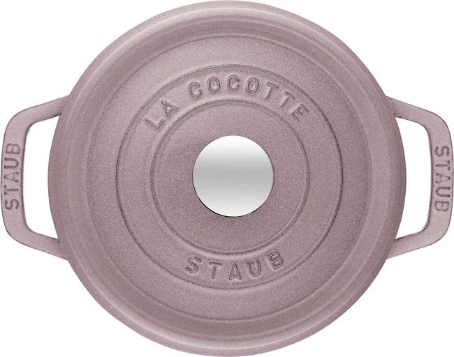 La Cocotte Garnek Żeliwny Okrągły 3.8 Ltr, Kwiat Wiśni - Staub