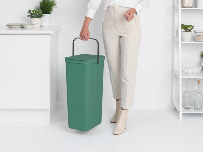 Kosz Sort&Go, 40L, zielony, Brabantia