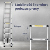 Extralink drabina teleskopowa Lad26st 2,6 M
