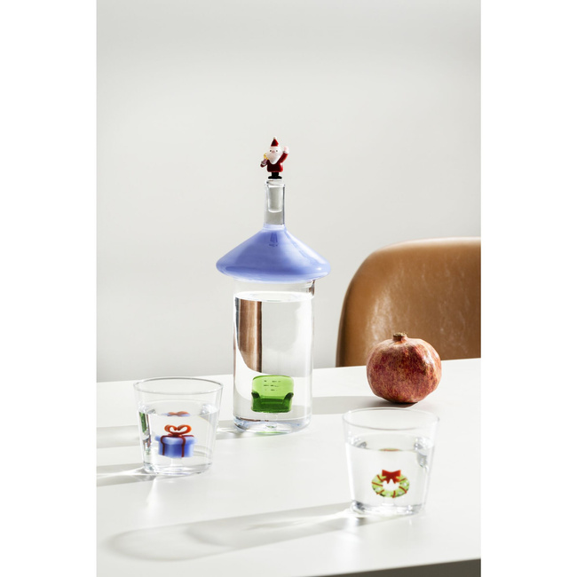 Szklanka Ichendorf Milano Christmas Tales z wieńcem bożonarodzeniowym, 300 ml