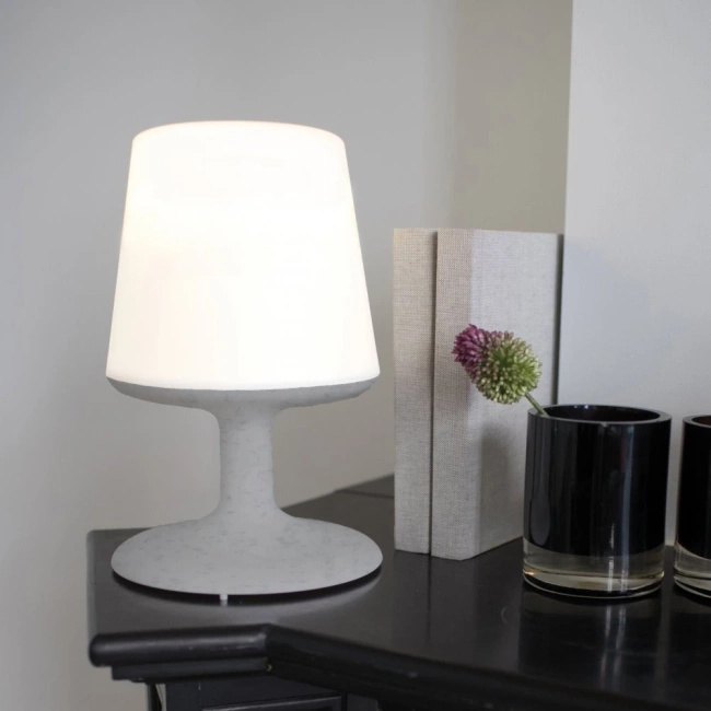 Lampa Light To Go Organic - szara - Koziol