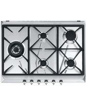 Smeg - Płyta kuchenna CLASSICA SE775GH5 Stal nierdzewna