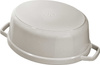 La Cocotte Garnek Żeliwny Owalny 3.2 Ltr, Truflowy - Staub