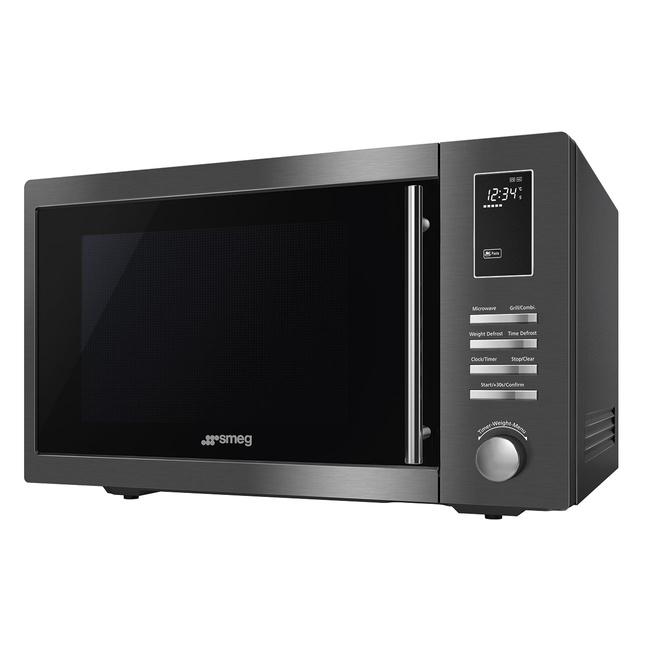 Smeg - Kuchenka mikrofalowa Universal Moe25b Czarny
