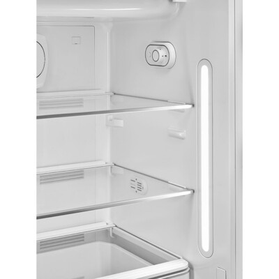 Smeg - Chłodziarko-zamrażarka wolnostojąca FAB28RBE6 50'S STYLE - niebieski