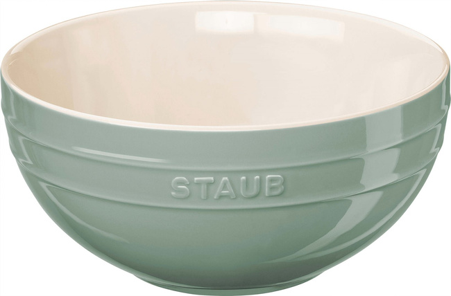 Serving miska okrągła 24 cm, eukaliptusowy - Staub