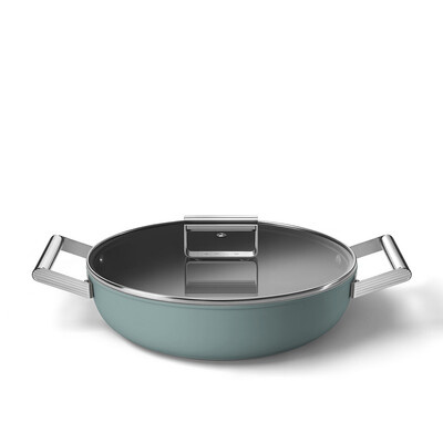 Smeg - Głęboka patelnia o średnicy 28 cm DPF2812EGM 0