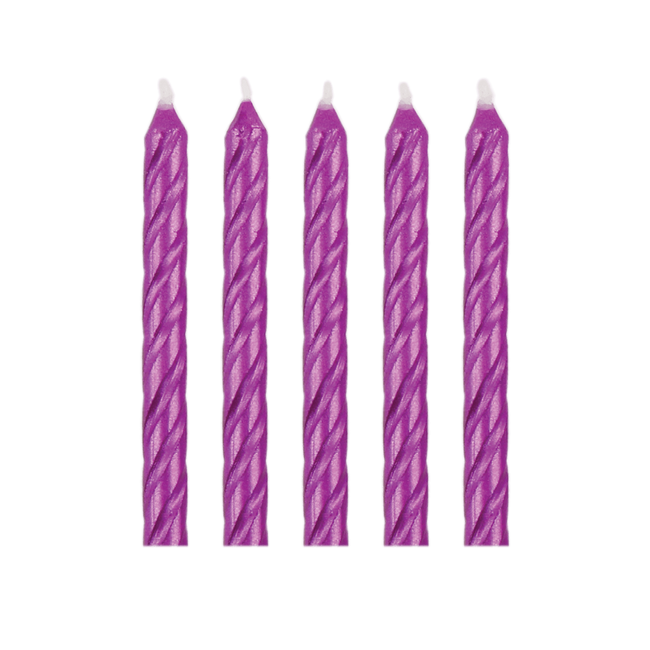 Pme Świeczki Różowe Happy Birthday (16 Sztuk) Różowy